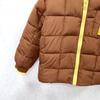 Kids' Winter Cotton Baseball Jacket with Bear Embroidery - Unisex, Zippered, Lightweight Korean Style.