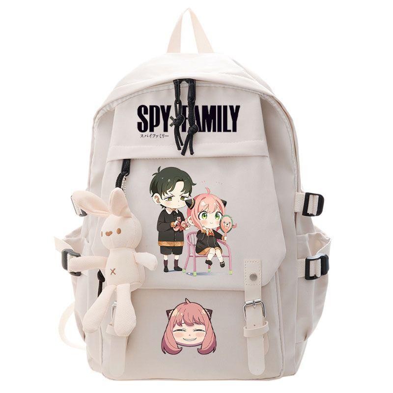 Spy X Family Spy Play House Peripheral Student School Bag Large Capacity Backpack Outdoor Travel Bag