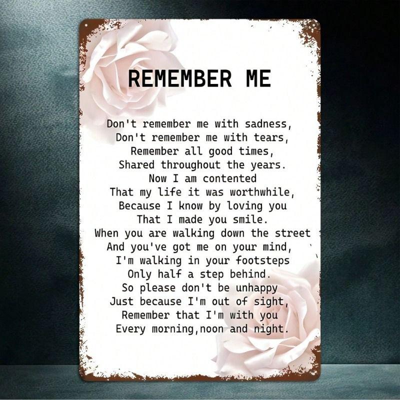 Vintage Metal Painting for Living Room Kitchen Studio Garage Wall Decor