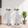 European Crystal Wedding Venue Decor: Elegant Props for Celebrations and Hotel Stage Ornaments