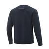 Li Ning Eisseide Schnelltrocknend Kühl Bequem Lässig Schlicht Rundhals Vielseitig Langarm Sweatshirt Herren Sweatshirt Marineblau AWDV379-1