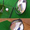 Golf Swing Correction Mirror With Convex Acrylic Surfaces Enhances Visibility Light Weight Plastic Golf Practice Mirror