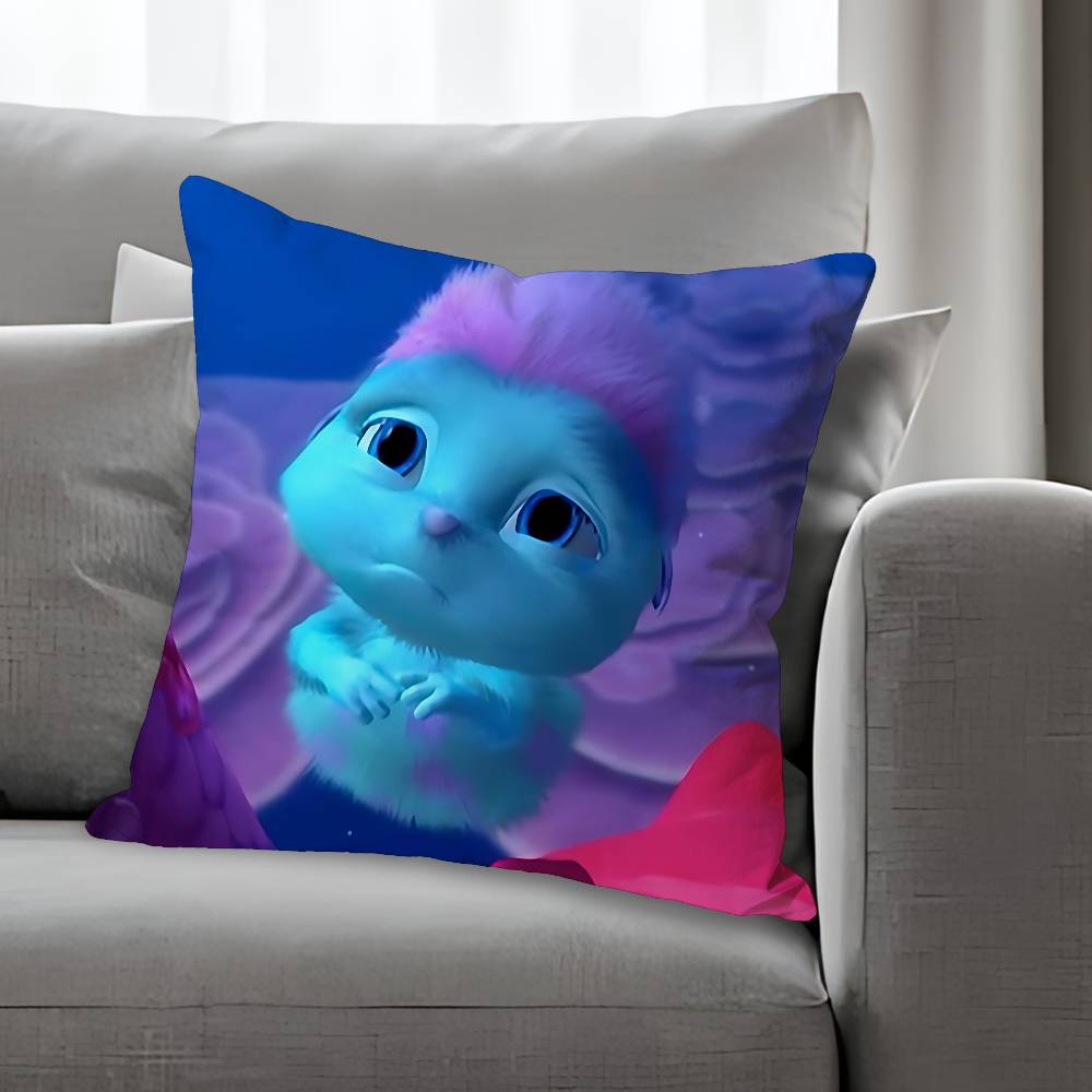 Cute Funny BBibblesS Pillow Cases for Bedroom Living Room Sofa Home Decor Polyester Cushion Cover with Zipper