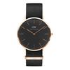 European and American Watches Watch Quartz Movement Nylon Strap Black Dial Men's Watch Men's Watch High-end Light Luxury DW00100148