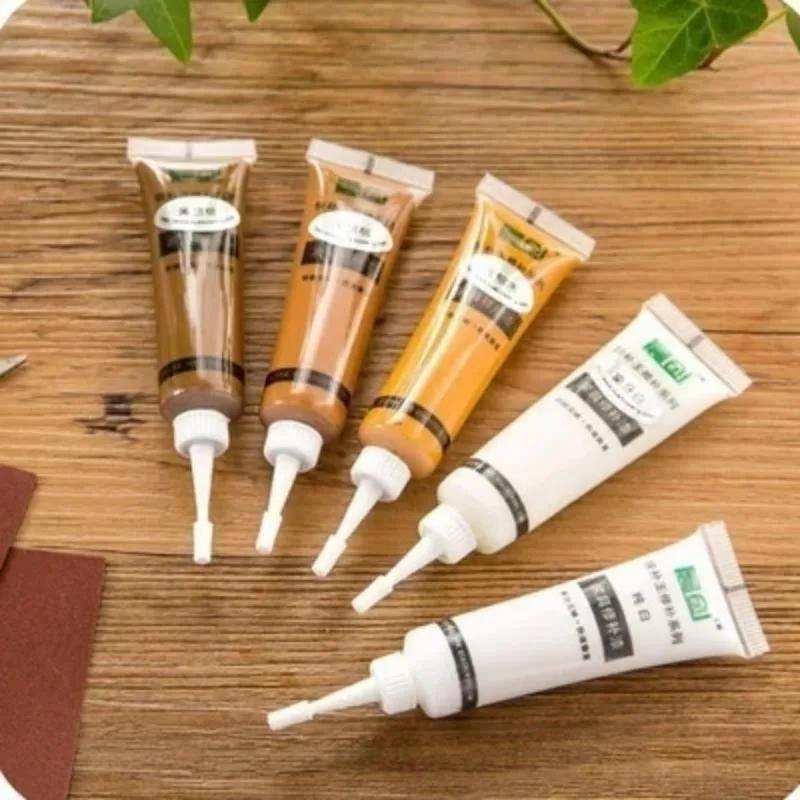 Multi-color Solid Wood Furniture Slight Scratch Removing Repair Cream Repair Materials Makeup Paste for Household 2024