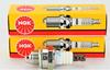 NGK (6703) BPMR7A Spark Plug, Individually Boxed - 2 Pack, Copper