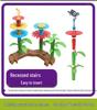 Children's Interlocking Flower Garden Building Blocks - DIY Assembly Toy Set