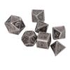 7pcs Rolling Dice Set Metal Role Playing Polyhedral Color Beautiful Dices Toy for Teaching