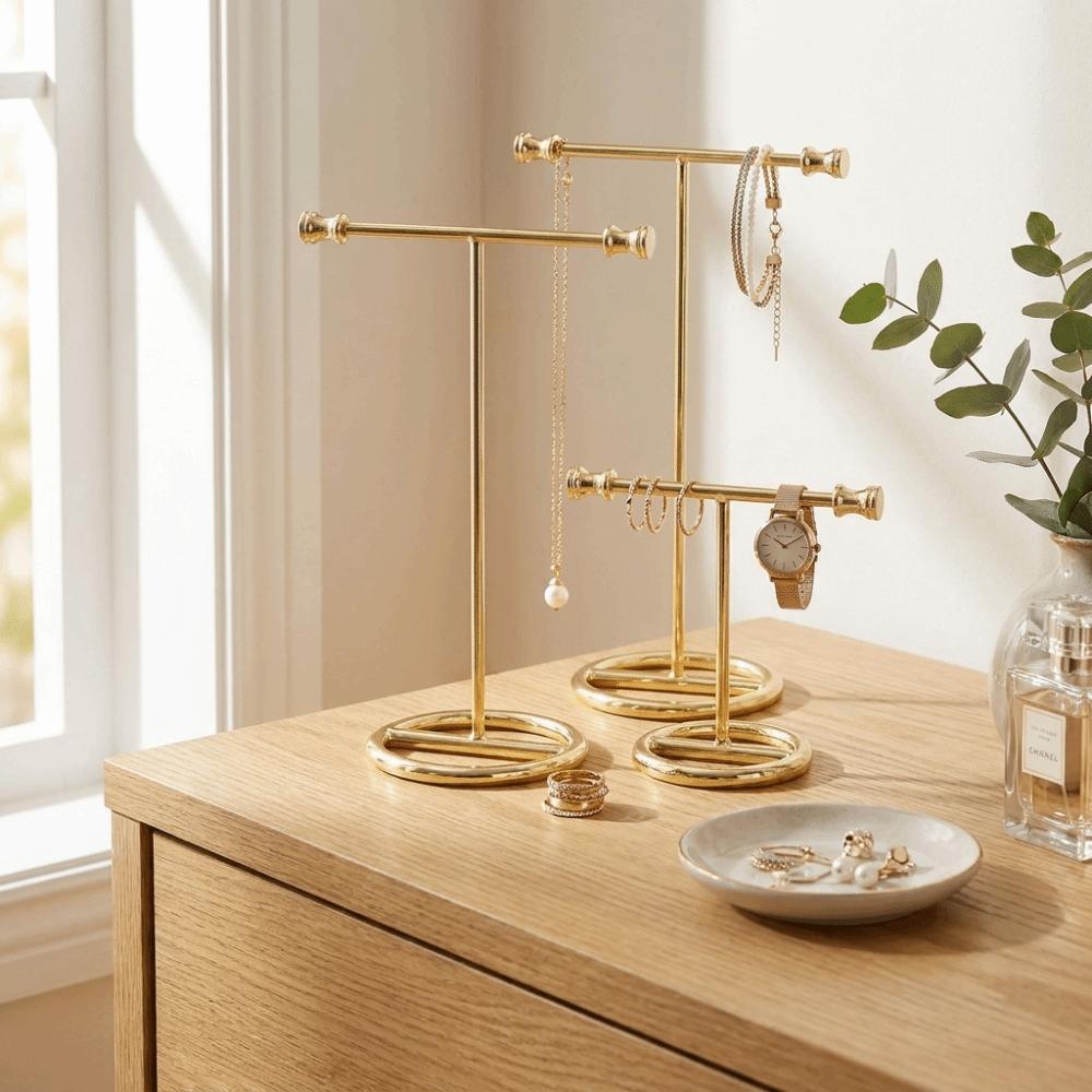 T-Shaped Jewelry Display Stand Professional Earring Display Stand Earring Holder  Jewelry Counter
