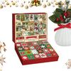 2025 Christmas Countdown Puzzle Calendar 24 Days Puzzles Countdown Calendar Christmas Family Games Jigsaw Countdown Calendar