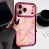 Colorful Marble Case For iPhone 17 Pro Max Case iPhone 16 15 14 13 Pro Max 11 17e 16e Shockproof Bumper Soft Silicone Phone Cover Cases