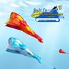 Frameless Dolphin and Whale Kite - Easy To Fly In Light Breeze