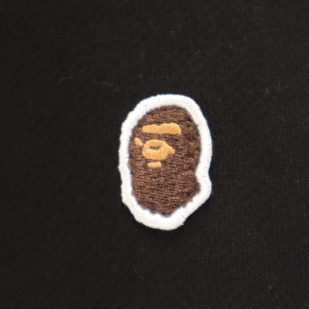 A Bathing Ape Vyrobeno v Japonsku Mikiny s dlouhým rukávem L černá Pánské Použité