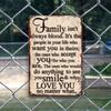 Vintage Metal Wall Poster Waterproof Anti-rust Decor for Home