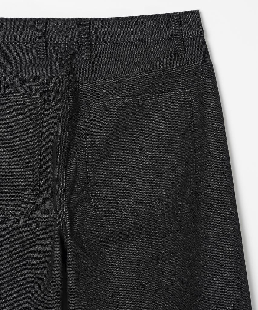 MILLO ARCHIVE Reflect Curved Low Pants [Indigo Black]