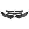 5Pcs Universal Car Front Bumper Separator Bumper Lip Body Kit Duck Lip Separator ABS For BMW For Benz For Honda For Volkswagen