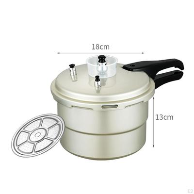 Aluminum Alloy Pressure Cooker Canning Pot Rice Nonstick, Pot, Stovetop for Home Commercial