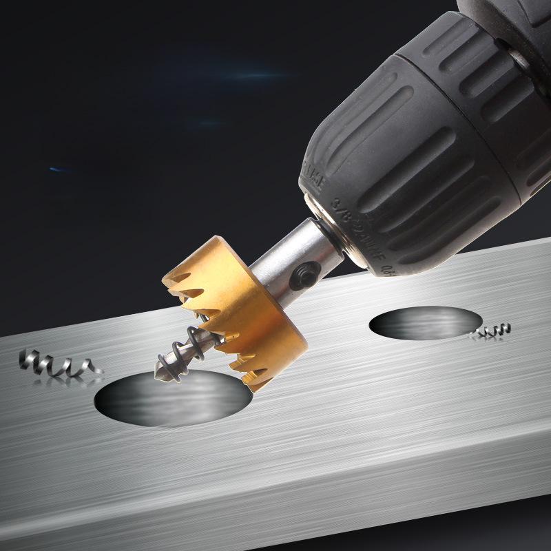 5-teiliges HSS-Lochsägen-Set für Metall mit Titanbeschichtung