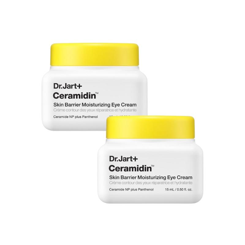 Dr.Jart+ Ceramidin Skin Barrier Moisturizing Eye Cream 15ml – Ceramide NP, Panthenol, Deep Moisture Care for Dry & Sensitive Eye Area