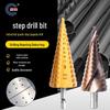 Stainless Steel Step Drill Bit for Metal & Aluminum