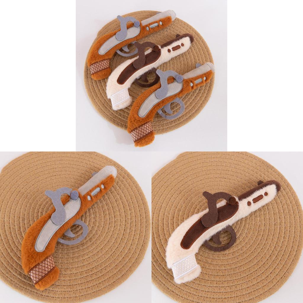 Cartoon Plush Gun Toy With Pp Cotton Filling For Collectors And Kids