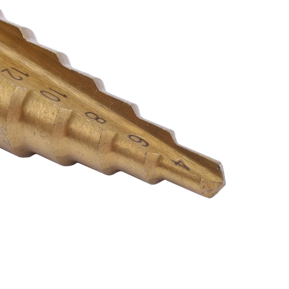 High Quality Titanium HSS Large Step Cone Drill Bit Hole Cutter Tool 4 32mm