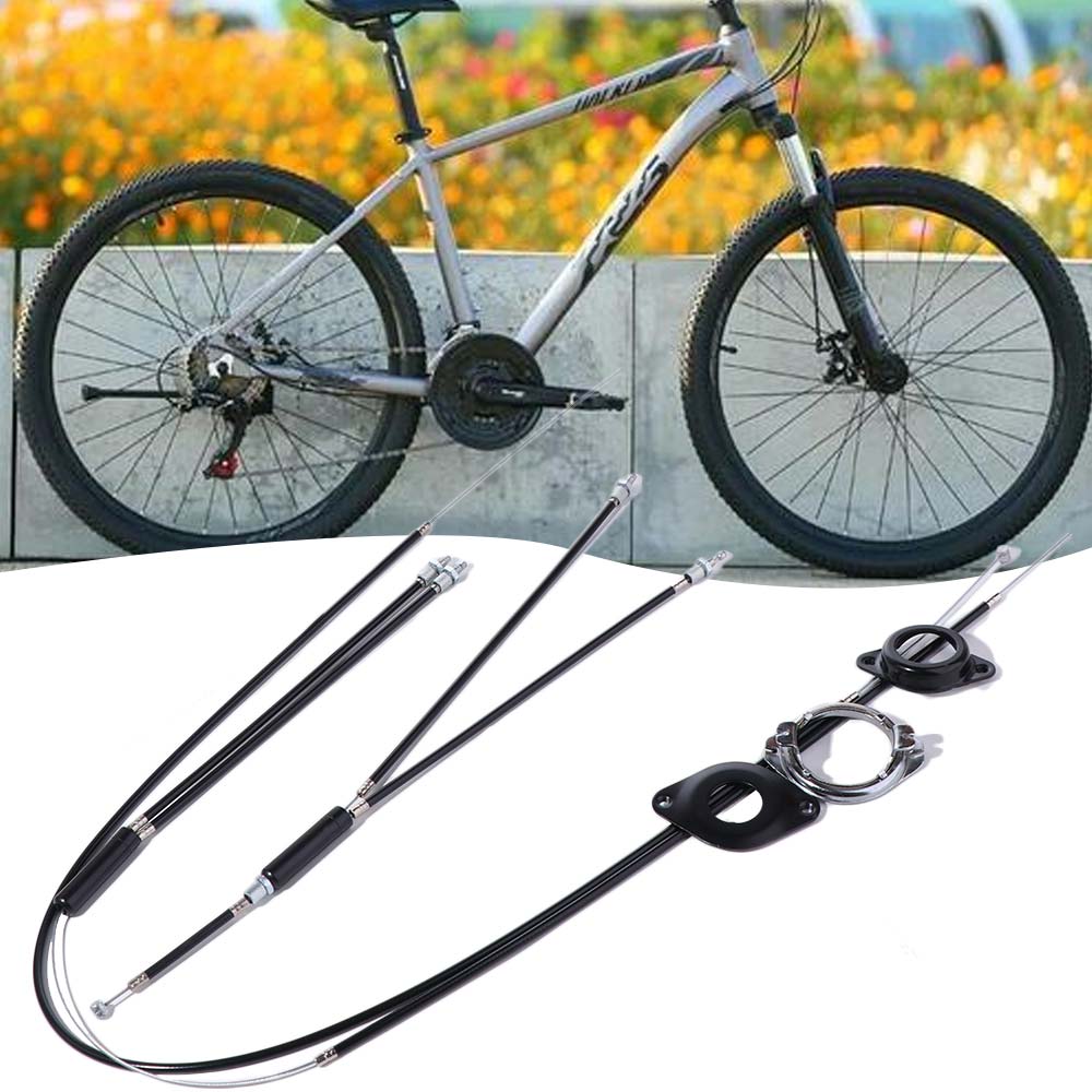 Front Rear Gyro Brake Cables Upper Lower Bicycle Brake Line BMX Bike Brake Cable Replacement