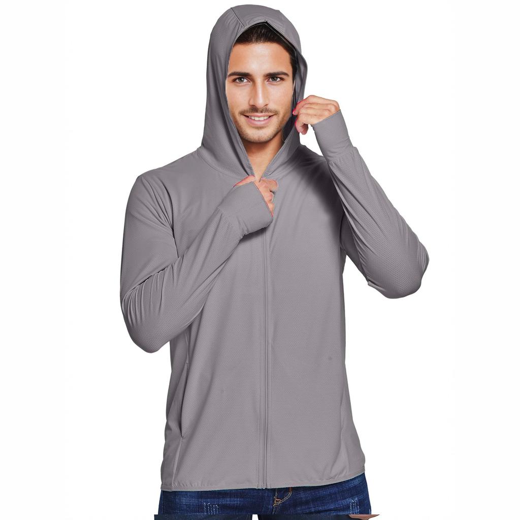 Women And Men With The Same Fashion Sun Protective Clothing Summer Uv Breathable Thin Clothes Sun-Protective Clothing Coat