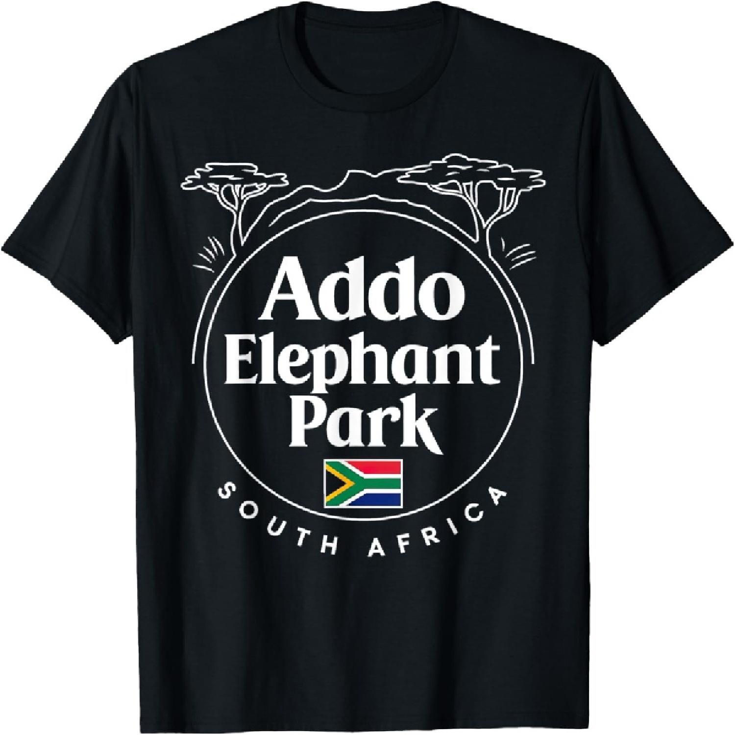 Addo Elephant Park South Africa Travel Adventure T-Shirt S