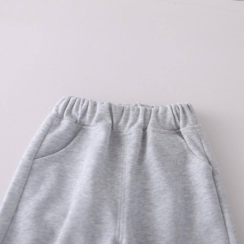 Kids' Korean-Style Two-Piece Hoodie Set: Baby Boys' Spring/Autumn Handsome Outfit 2026