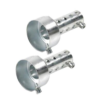 I'm So Happy Inner Silencer Inner Baffle General Purpose Silencer Motorcycle Muffler, 2 Pieces (Short, 1.9 Inches (48 Mm)