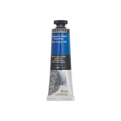 Oil Paint - Sennelier - Cobalt Blue - 40ml - Natural Pigments - Satin Finish