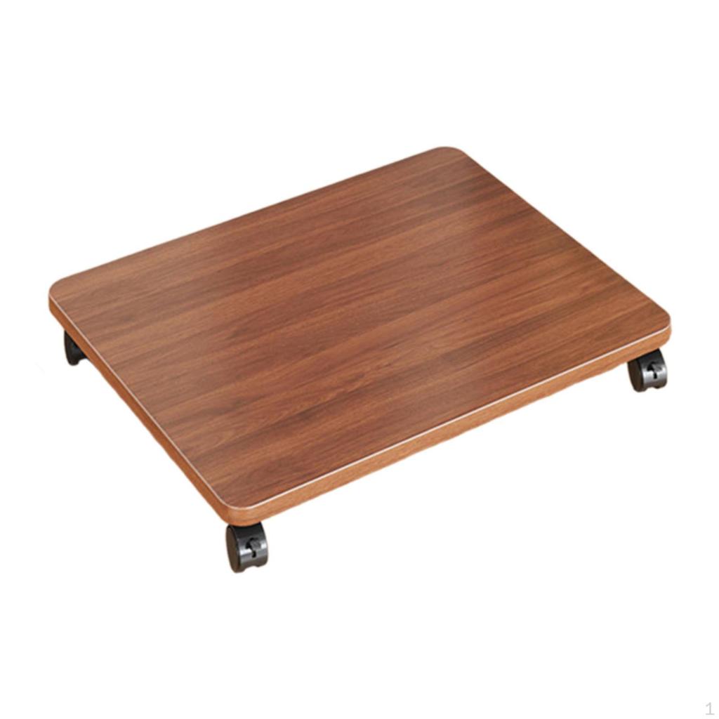 Rack de Áudio Móvel com Rodas para Organização Doméstica e de Escritório