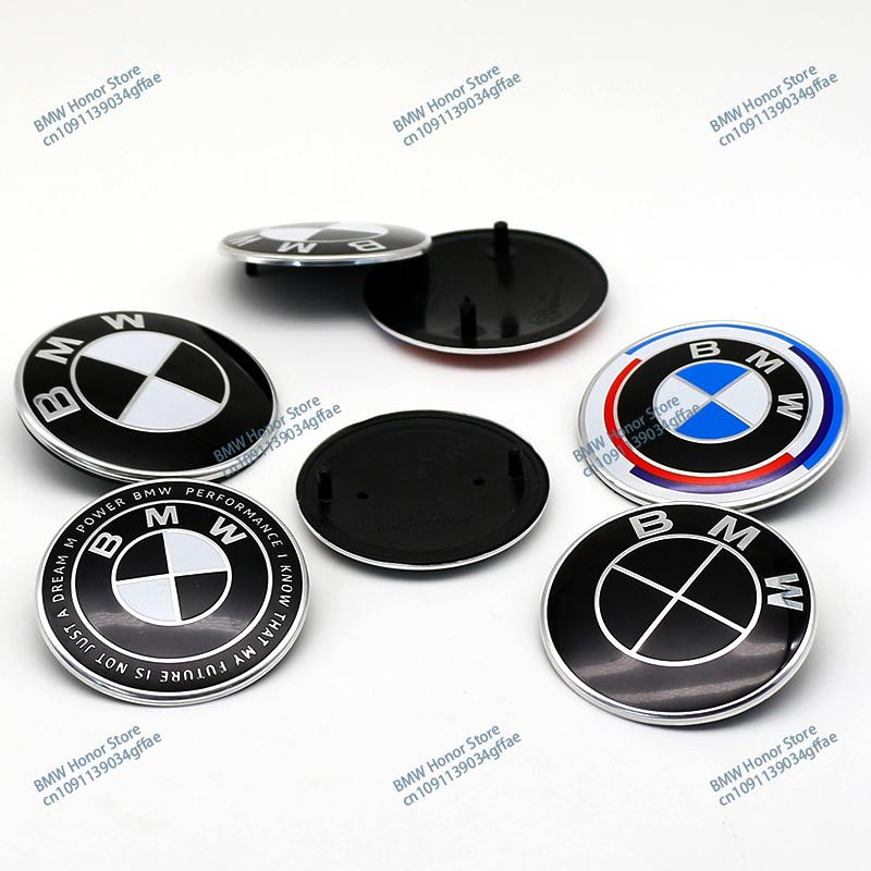 Car Front Grille Logo Hood Logo Badge Sticker Trunk Accessories For BMW E90 E46 F10 F30 E87 F20 G20 E60 E39 E92 F11 F31 E61 F25