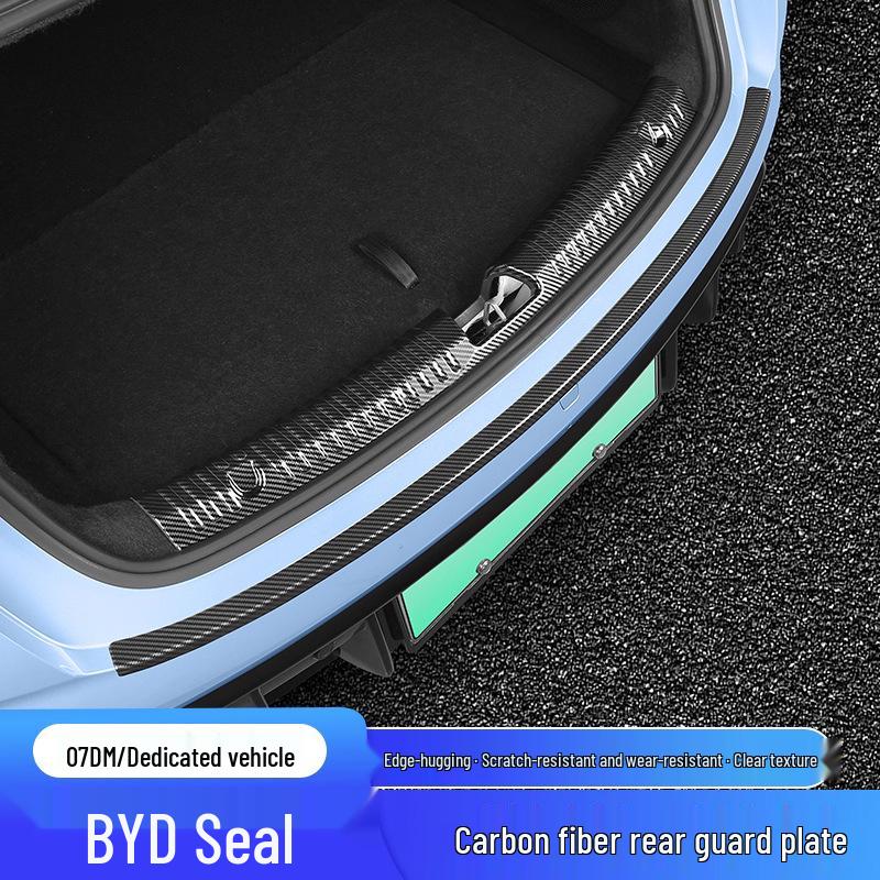 BYD Seal 07 DMI Leather Rear Bumper Guard & Trunk Sill Protector