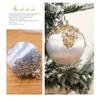 6Pcs/Box Electroplated Painted Ball Christmas Tree Ornament Plastic New Year Christmas Gifts Boxes Pendant Pendant