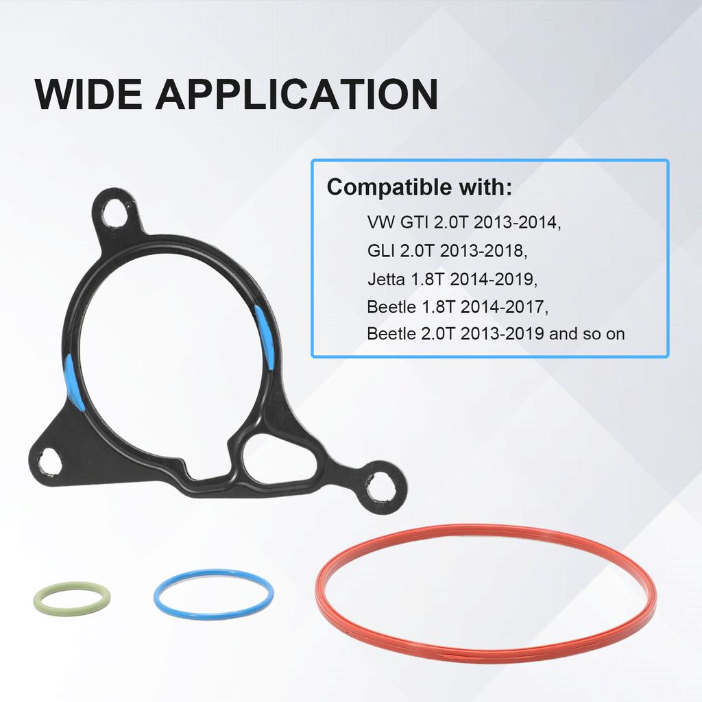 Vacuum Pump Reseal Rebuild Kit For VW & Aud A3 A4 A5 A6 Q5 Q7 1.8T 2.0T TSI/TFSI 06J145100P 06J145100C 06J145100G 06J145100N