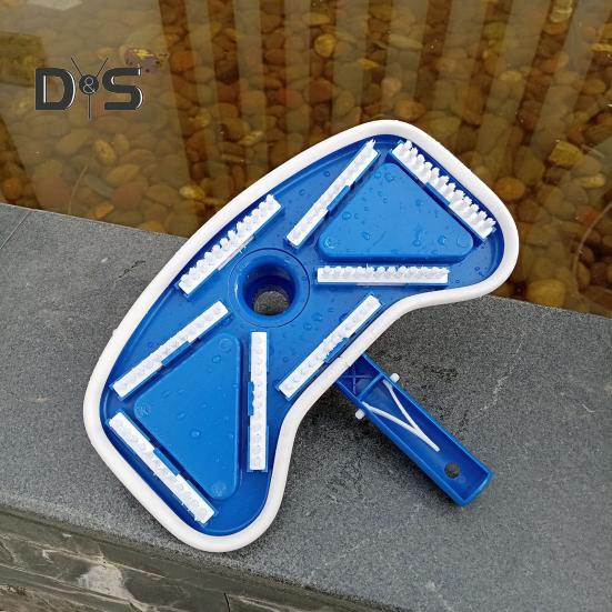 Perie de piscină cu port de aspirație sigur Design ergonomic Perie de piscină de calitate profesională Instrument de întreținere a piscinei Accesoriu de curățare