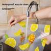 4PCS No Residue Refrigerator Pad Waterproof Anti-oil Cuttable Washable Kitchen Placemat for Shelf Drawer Liner