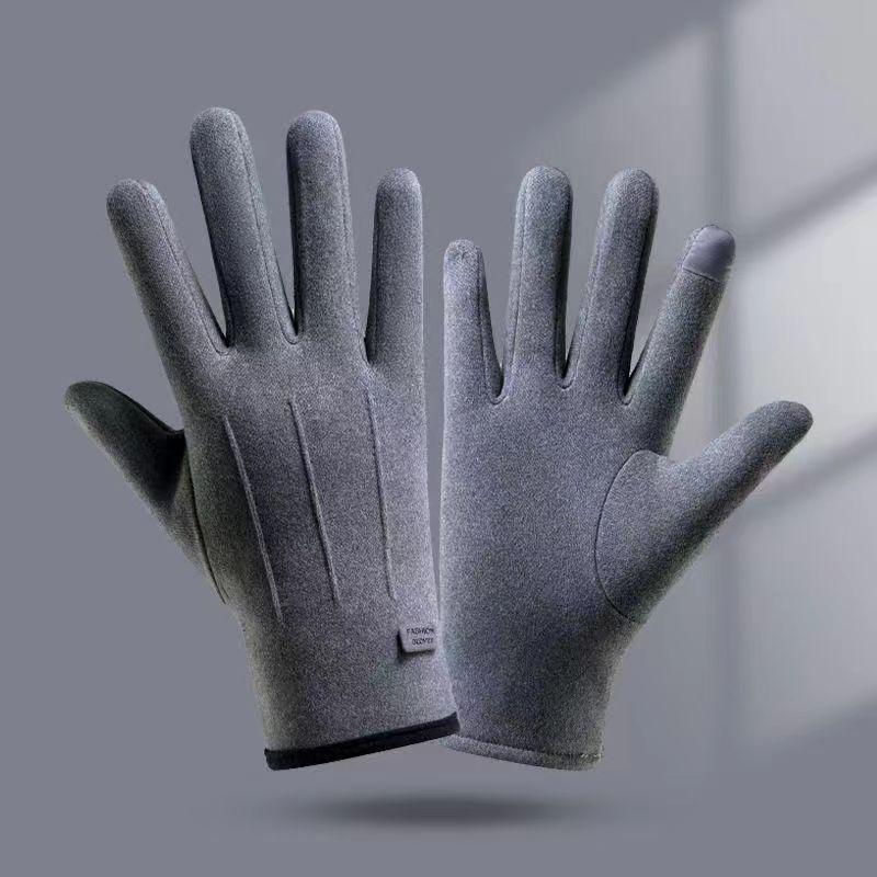 Damen Winter Touchscreen Motorradhandschuhe, Warmes Samt, Kältefest, für Outdoor-Fahrten