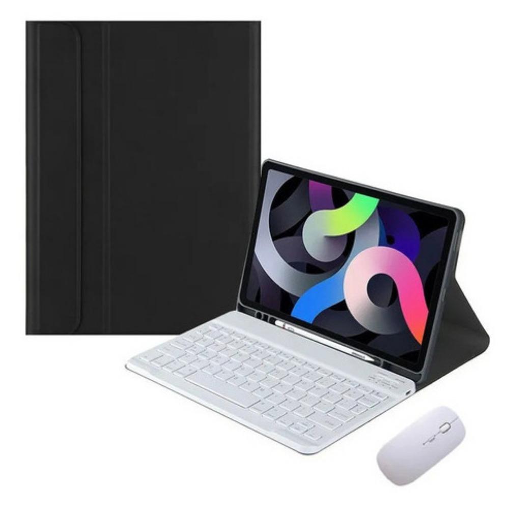 Bluetooth Keyboard Case for iPad Pro 11 with Pencil Holder 10.2 Mouse Keyboard Combo Mini 6 Protective Cover