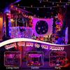 Led 200 20m With 8 Lighting Modes Halloween Decoration Hanging Light String