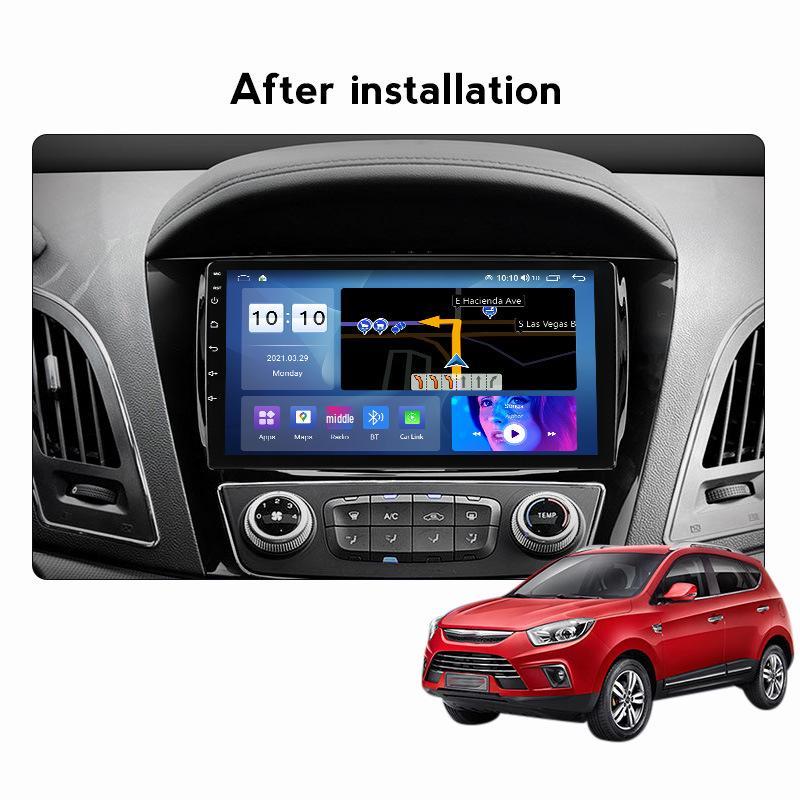 Compatible with JAC Refine S5 (2013-2019) GPS Navigation Wireless CarPlay.