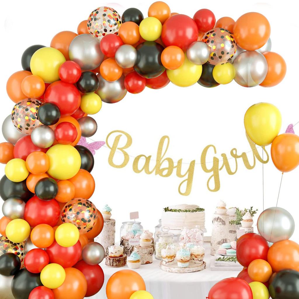 Colorful Latex Balloons Orange Balloons Kids Party Balloon Birthday Party Decorations Kids Colorful Air Balls