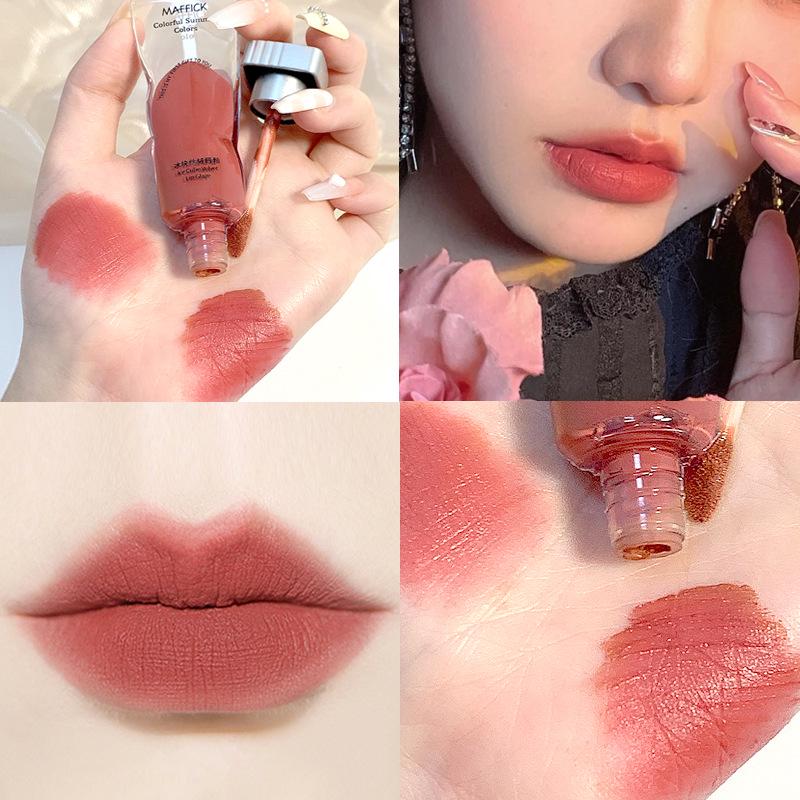 

MAFFICK Бархатно-матовый водостойкий стойкий пигментированный блеск для губ для женщин 4.5g