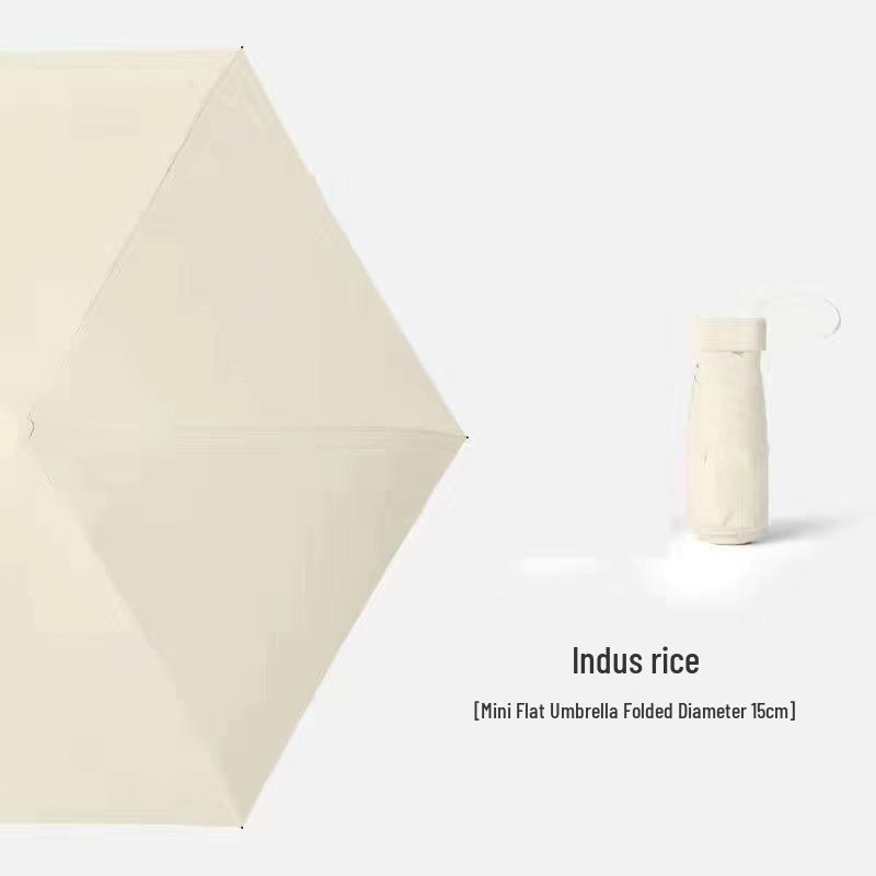 Women's UV Protection Foldable Sunshade Umbrella - Compact, Dual-Use for Sun & Rain