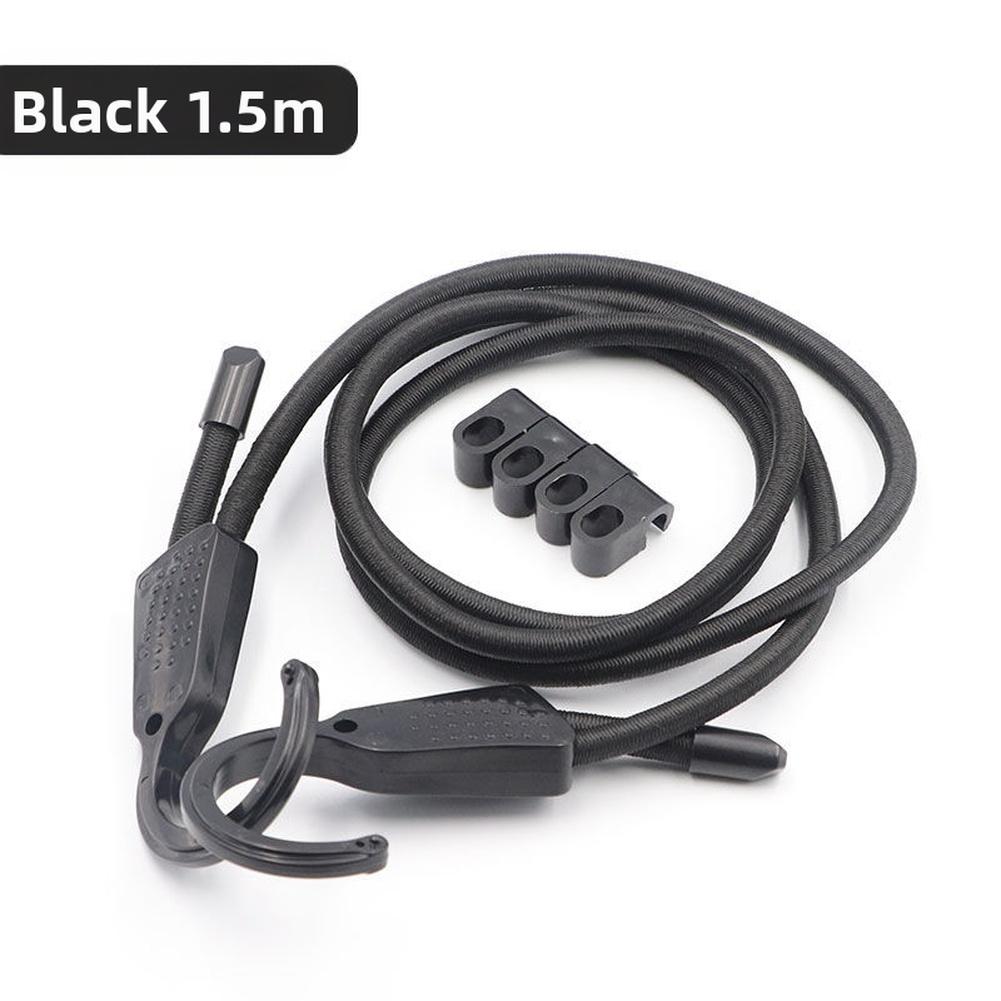 Car Elastic Bungee Tie Down Straps With Hooks For Secure Cargo, Camping Equipment, Travel Bags, And Outdoor Gear