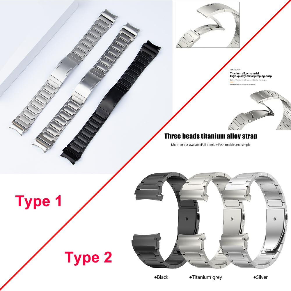 Quick Fit Titanium Strap for Samsung Galaxy Watch 7 6 5 4 40mm 44mm Luxury Bracelet for GALAXY 6Classic 43mm 47mm 5Pro 45mm Band