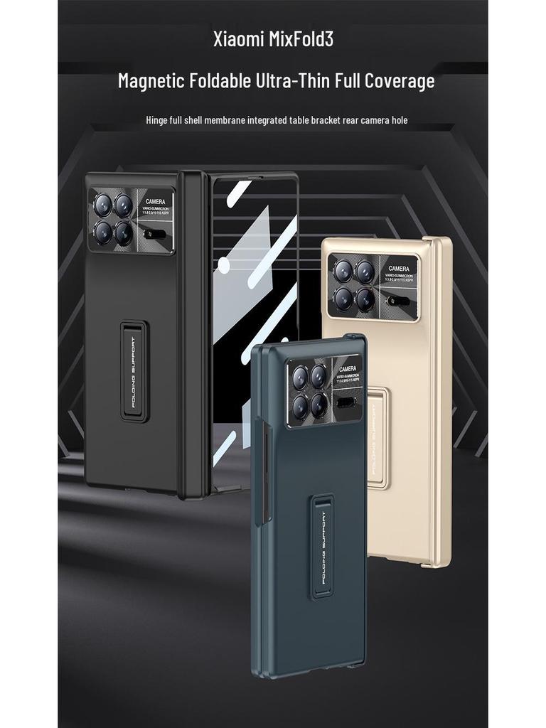 Xiaomi Mix Fold3 Phone Case: Hard Magnetic Stand, Full Coverage Business Design