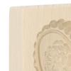 Natural Beech Wood Wooden Cookie Mold Fruit Tree Roses Heart Rose Bunny Flower Biscuit Mould Smooth Surface Rounded Edges